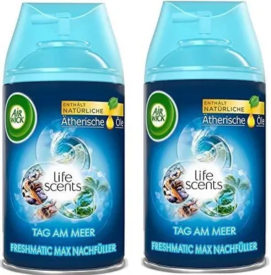 Produktbild von Air Wick Freshmatic Max Nachfüller 2x Tag am Meer 250ml
