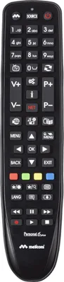 Image de Meliconi Gumbody Personal 6 plus télécommande IR Wireless TV Appuyez sur les boutons