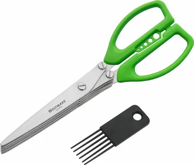 Produktbild von Kräuterschere »Kräuter-Fee« mit Reinigungskämmchen