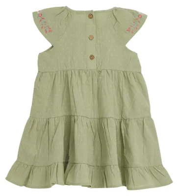Immagine prodotto di Abito da bambina – Taglia 98 – Verde – 100% cotone – Elegante e ideale per tutti i giorni