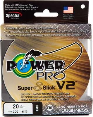 Produktbild von Power Pro Super 8 Slick V2 Geflochtene Schnur 135 M Grau 0.280 mm Grau 0.280 mm