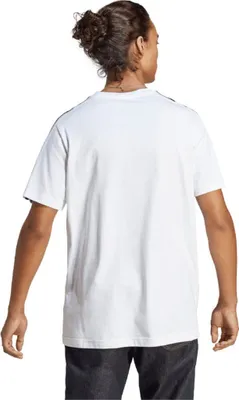 Produktbild von adidas Essentials Single Jersey 3-Streifen T-Shirt Herren 000 - white/black M