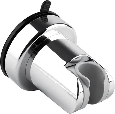 Produktbild von ABS-Duschhalter, abnehmbarer Duschhalter, Wandhalter ohne Bohren, Duschhalter aus ABS-Kunststoff, universeller Duschhalter für den Badezimmer (Silber)