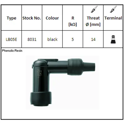 Produktbild von Zündkerzenstecker LB 05 E