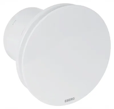 Zdjęcie produktu dla EBERG AXO 100 HT Wentylator Łazienkowy 100 mm Higrostat Timer Biały