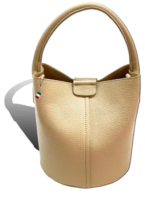 Immagine prodotto di Borsa a tracolla da donna Florence in pelle, color taupe, D2OTF169I5