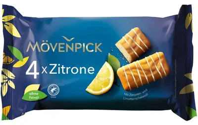 Produktbild von Mövenpick Mini Kuchen Zitrone 4x35g