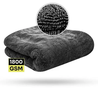Produktbild von Liquid Elements Trockentuch Black Hole Evo XL Grau - 1800 g/m² 50 x 80 cm
