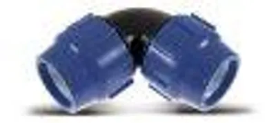 Productafbeelding van PE-bochtklem 40/90° WAVI-721450 - W/3252123090