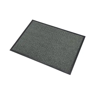 Zdjęcie produktu dla H&S Decoration | Wycieraczka - 60x80 cm - Szara - Antypoślizgowa - Zmywalna i elegancka