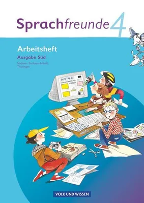 Produktbild von Sprachfreunde 4. Schuljahr. Arbeitsheft. Ausgabe Süd (Sachsen, Sachsen-Anhalt, Thüringen)