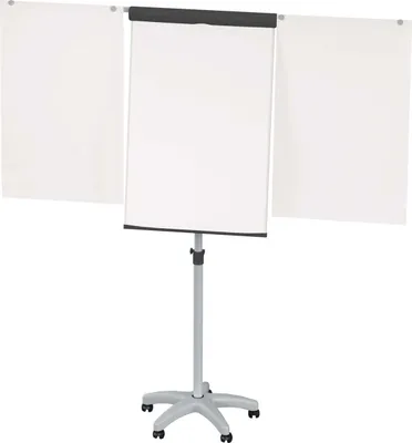 Produktbild von MAUL Flipchart MAULstandard 65 x 70.6 x 196 cm mobil höhenverstellbar grau