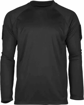 Produktbild von Tactical Langarmshirt Quick Dry schwarz, M