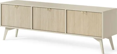 Produktbild von Fernsehtisch MEDEA – sandbeige/Tanne
