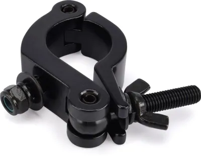 Produktbild von Riggatec Halbschelle - Halfcoupler Side Entry schwarz bis 300 kg (48-51mm)