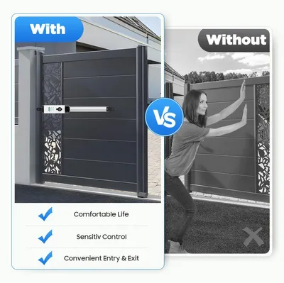 Imagen del producto de Apertura automática para puertas - Color  - Capacidad de 300 kg - Apertura eléctrica para puertas - Control remoto - Protección IP44