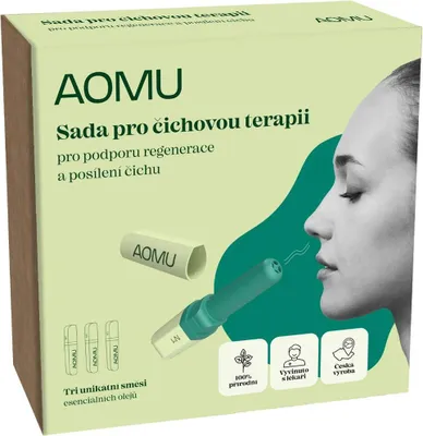 Image de AOMU Olfactory Therapy - Set de trois bâtonnets d'inhalation pour renforcer l'odorat