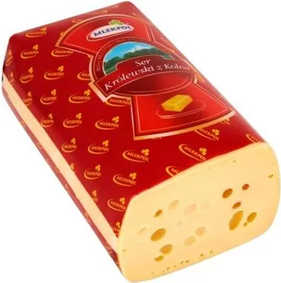 Zdjęcie produktu dla Ser Królewski z Kolna blok ok. 3,5kg Mlekpol