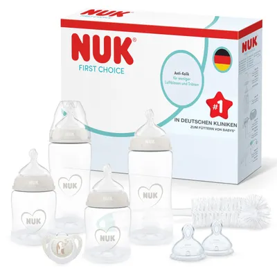 Immagine prodotto di Set regalo NUK First Choice Perfect Start per biberon, ideale per neonati | 0-6 mesi