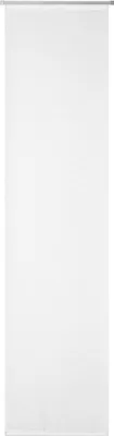 Produktbild von Neutex Schiebevorhang mit Alupaneelwagen mit Beschwerungsstab Saros-60 H x B 245 x 60 cm weiß