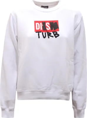 Produktbild von 3767AQ felpa donna DIESEL woman sweatshirt with vintage effect in the Baumwolle
