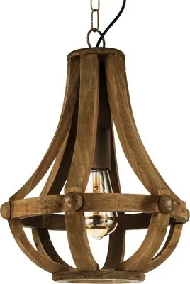 Produktbild von EGLO Kinross, Flexible Halterung, Braun, Braun, Stahl, Holz, Drinnen, IP20