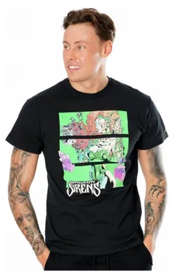 Image de T-shirt Gotham City Sirens Poison Ivy Sirens Cash Black, taille XXL