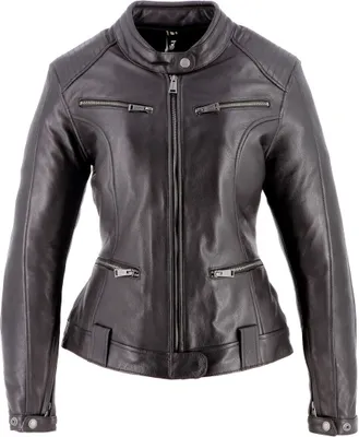 Image de Veste moto Helstons Vipere, marron foncé, M