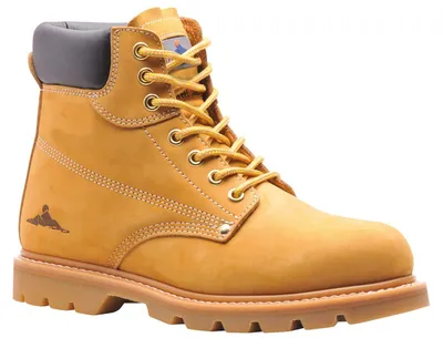 Obrázok produktu pre Portwest FW17 Steelite welted bezpečnostné šnurovacie topánky SB HRO Honey veľkosť 45