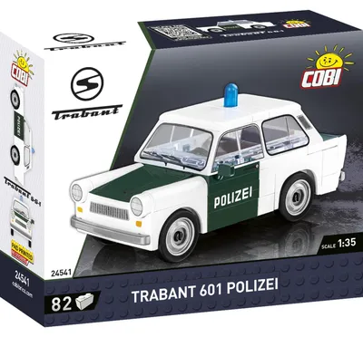Produktbild von COBI-24541- Konstruktionsspielzeug - 'YOUNGTIMER - TRABANT 601 POLIZEI 82 KL.