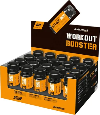 Produktbild von Body Attack Attack Shot 20 x 60ml Orange-Cola