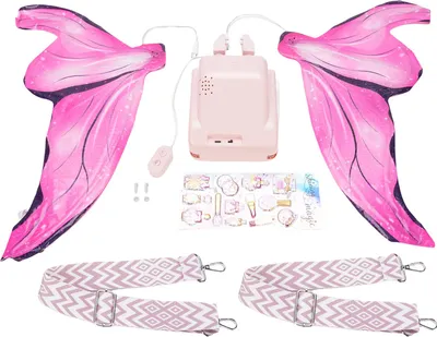 Obrázek produktu pro Elektrická křídla pro děti, barevné, třepetavé, svítící, pohyblivé cosplay šaty