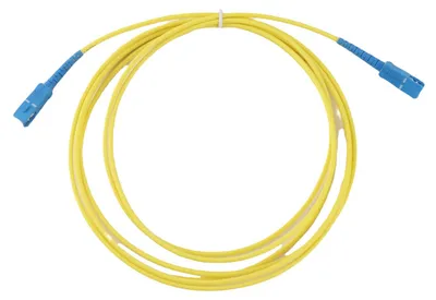 Imagen del producto de Conector de fibra óptica SC-SC, modelo individual, 3 metros, PVC