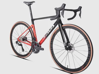 Produktbild von Sava Vegir 2.0 -  Carbon Rennrad Roadbike - Rot/Schwarz