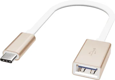 Produktbild von ARTWIZZ High-Speed USB-C Stecker auf USB-A Female Buchse (USB 3.0) Adapter für Typ C Geräte wie Smartphones, Tablets, Notebooks uvm, Gold