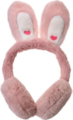 Image de Cache-Oreilles Lapin Rose Juleeze