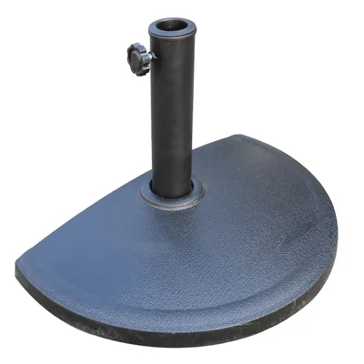 Immagine prodotto di Angel Living  Supporto per ombrellone, supporto per ombrellone, grigio, in resina sintetica e acciaio