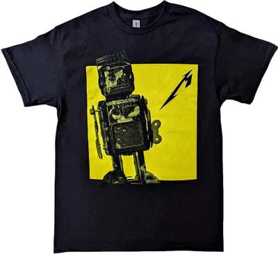 Produktbild von Metallica 72 Seasons Burnt Robot Black L T-Shirt
