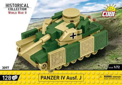 Obrázek produktu pro COBI Panzer IV Ausf. J, Sada na stavění, 6 rok/roky, 128 kusů