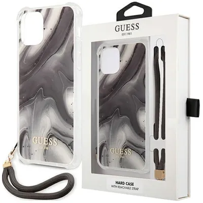 Produktbild von Guess Guhcp12Lksmagr Iphone 12 Pro Max 6,7"" Szary/Grey Hardcase Marmor Kollektion
