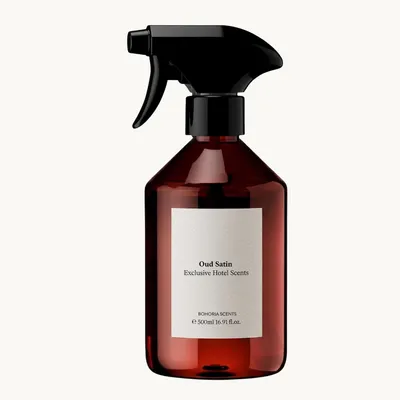 Produktbild von BOHORIA® Raumspray Oud Satin 500ml – Oud, Rose, Amber & Vanille