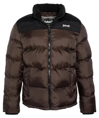 Immagine prodotto di Giacca unisex Utah di Schott NYC, color marrone scuro, taglia XS
