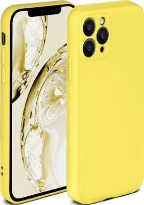 Produktbild von Soft-Case für Apple iPhone 12 Pro, Farbe:Melonengelb
