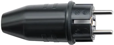 Produktbild von Brennenstuhl Schutzkontakt-Gummistecker 230V/16A IP44, 1082040