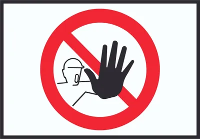 Produktbild von Privat Betreten verboten Symbol Schild A4 (210x297mm)