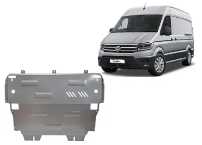 Immagine prodotto di Protezione sottoscocca in alluminio per motore e cambio per il VW Crafter