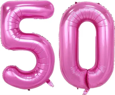 Immagine prodotto di Set palloncino in foil - Rosa/40 pollici - 5 + 0