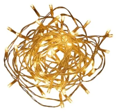 Produktbild von Verk 26210 Weihnachtslichterkette mit USB-Anschluss, 300 LEDs, Fernbedienung, 3 m, warmweiß