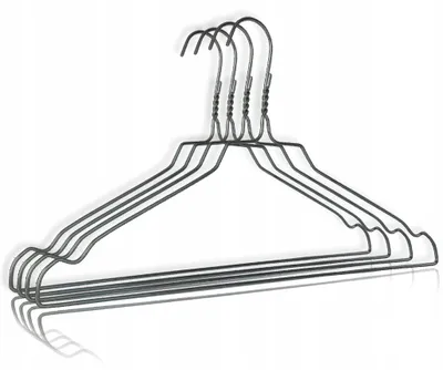 Produktbild von Bes-pol Metall-Kleiderbügel verzinkt 3,0 mm 50 Stück