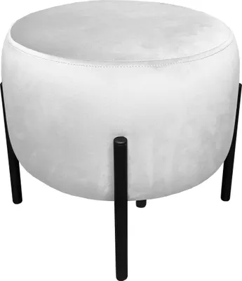 Obrázek produktu pro WILFRED MG VELVET pouffe světle šedá